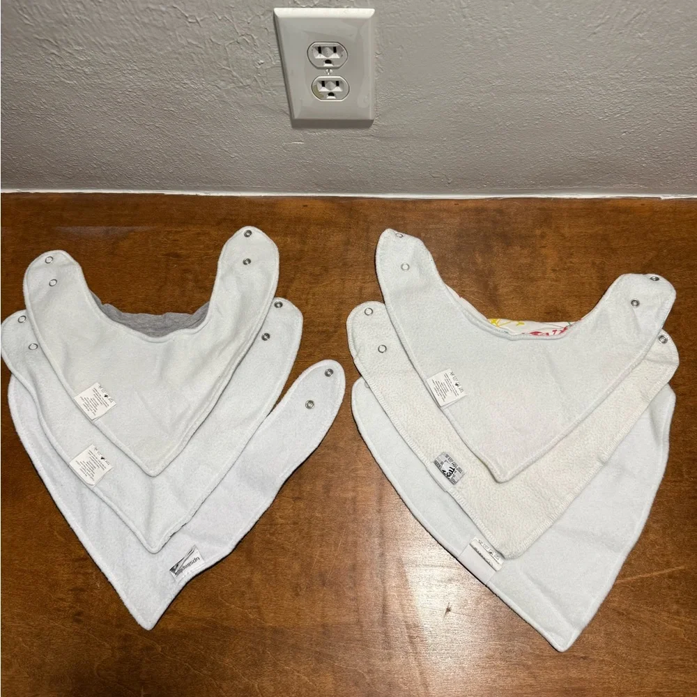 Colorful Kids Bandana Bib Set
